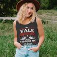 Vale Name Shirt Vale Family Name V2 Unisex Tank Top