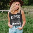 Weekend Forecast Camping With A Chance 22 Shirt Unisex Tank Top