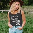 Worlds Greatest Farter-Funny Fathers Day Gift For Dad Unisex Tank Top