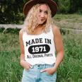 1971 Birthday Made In 1971 All Original Parts Unisex Tank Top