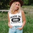 1981 Birthday Made In 1981 All Original Parts Unisex Tank Top