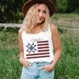 Barn Quilt July 4Th Gifts Vintage Usa Flag S Unisex Tank Top