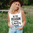 Be The Reason Someone Smiles Today Inspirational Saying Unisex Tank Top