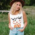 Boo Scary Pumpkin Face Unisex Tank Top