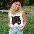 Cat Cut Cat Cat Lovers Black Cat Funny Cat Birthday Cat Gift Cat Danger Kitty Unisex Tank Top