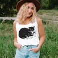 Cat Cut Cat Cat Lovers Black Cat Funny Cat Birthday Cat Gift Cat Danger Kitty V3 Unisex Tank Top