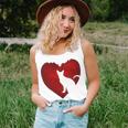 Cat Heart Shirt Cat Lovers Valentine Day Gifts For Couple Unisex Tank Top