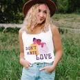 Dont Hate Love Unisex Tank Top