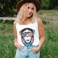 Fourth Of July Monkey American Flag July 4Th Chimpanzee Unisex Tank Top