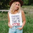 Fourth Of July Remember 1776 Funny 743 Shirt Unisex Tank Top