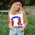 Funny Ultra Maga Gift For Americans Trump Biden Lover Unisex Tank Top