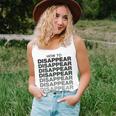 How To Disappear Completely And Never Be Found Unisex Tank Top