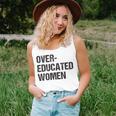 Over Educated Women V2 Unisex Tank Top