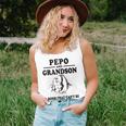 Pepo Grandpa Gift Pepo And Grandson A Bond That Cant Be Broken Unisex Tank Top