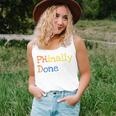 Phinally Done Unisex Tank Top