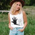 Rabbit Hand Shadow Unisex Tank Top