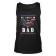 4Th Of July American Flag Dad Unisex Tank Top