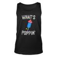 4Th Of July Summer Whats Poppin Funny Firework Unisex Tank Top