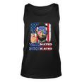 4Th Of July Vaccinated Intoxicated Usa Abe Lincoln Unisex Tank Top