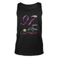 97 Years Old Awesome Floral 1925 97Th Birthday Gift Unisex Tank Top