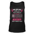 Agnes Name Gift And God Said Let There Be Agnes Unisex Tank Top