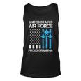 Air Force Us Veteran | Proud Air Force Grandma 4Th Of July Unisex Tank Top