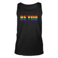 Be You Lgbt Flag Gay Pride Month Transgender Unisex Tank Top