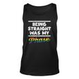 Being Straight Was My Phase Gay Rainbow Pride Flag Lgbtq Unisex Tank Top