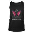 Cancer Survivor Butterfly Melanoma Awareness Skin Cancer Unisex Tank Top