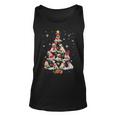 Cute Pugs Christmas Tree Funny Pug Lover Christmas Unisex Tank Top