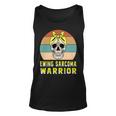 Ewings Sarcoma Warrior Skull Women Vintage Yellow Ribbon Ewings Sarcoma Ewings Sarcoma Awareness V2 Unisex Tank Top