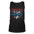 Expecting A Little Firecracker 4Th Of July Pregnancy Baby Unisex Tank Top