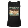 Father Grandpa I Have Two Titles Dad And Papa And I Rock Them Both 108 Family Dad Unisex Tank Top