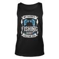 Father Grandpa My Favorite Fishing Buddy Calls Me Dad504 Family Dad Unisex Tank Top