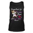 Friends Dont Let Friends Fight Chronic Pain Alone Unicorn Purple Ribbon Chronic Pain Support Chronic Pain Awareness Unisex Tank Top