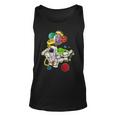 Funny Astronaut Space Travel Planets Skateboarding Science Unisex Tank Top