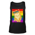 Funny Cat Lgbt Gay Rainbow Pride Flag Boys Men Girls Women Unisex Tank Top