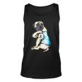 Funny English Mastiff Dog I Love Dad Tattoo English Mastiff Unisex Tank Top
