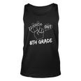 Funny Graduate Eighth Grader Student Peace Out 8Th Grade Unisex Tank Top