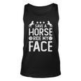 Funny Horse Riding Adult Joke Save A Horse Ride My Face Unisex Tank Top