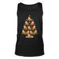 Funny Xmas Lighting Santa Pomeranian Christmas Tree T-Shirt Unisex Tank Top