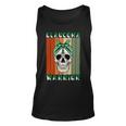 Glaucoma Warrior Skull Women Vintage Green Ribbon Glaucoma Glaucoma Awareness Unisex Tank Top