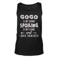 Gogo Grandma Gift Gogo Is My Name Spoiling Is My Game Unisex Tank Top