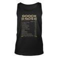 Gooch Name Gift Gooch Facts Unisex Tank Top