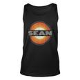 Graphic Tee First Name Sean Retro Personalized Vintage Unisex Tank Top