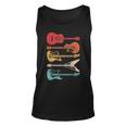 Guitar Lover Retro Style Gift For Guitarist Unisex Tank Top