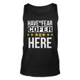 Have No Fear Cofer Is Here Name Unisex Tank Top