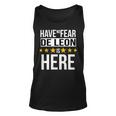 Have No Fear De Leon Is Here Name Unisex Tank Top