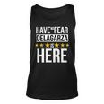 Have No Fear Delagarza Is Here Name Unisex Tank Top