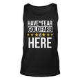 Have No Fear Goldfarb Is Here Name Unisex Tank Top